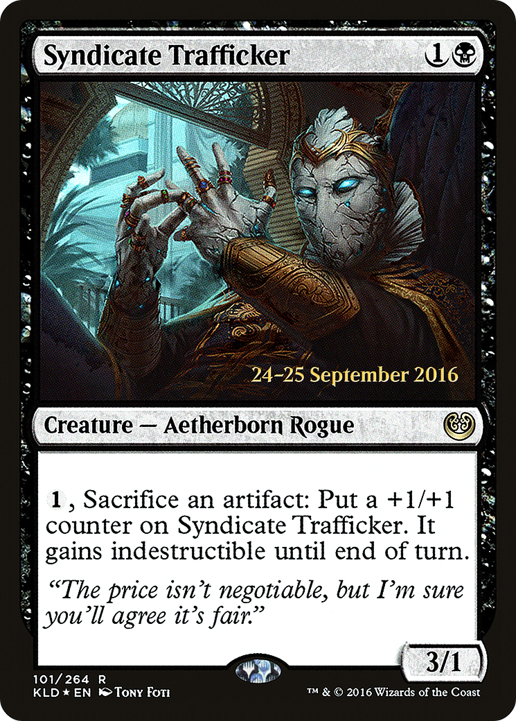 Syndicate Trafficker (PRE-101S) - Kaladesh Promos (Prerelease) Foil
