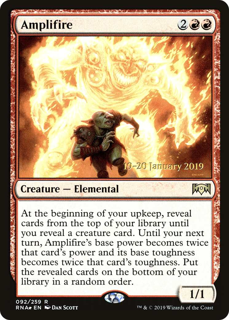 Amplifire (PRE-92S) - Ravnica Allegiance Promos (Prerelease) Foil