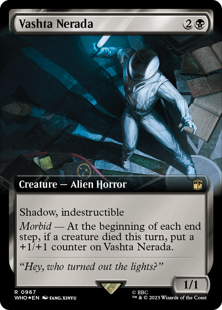 Vashta Nerada (WHO-967) - Doctor Who: (Extended Art) Foil