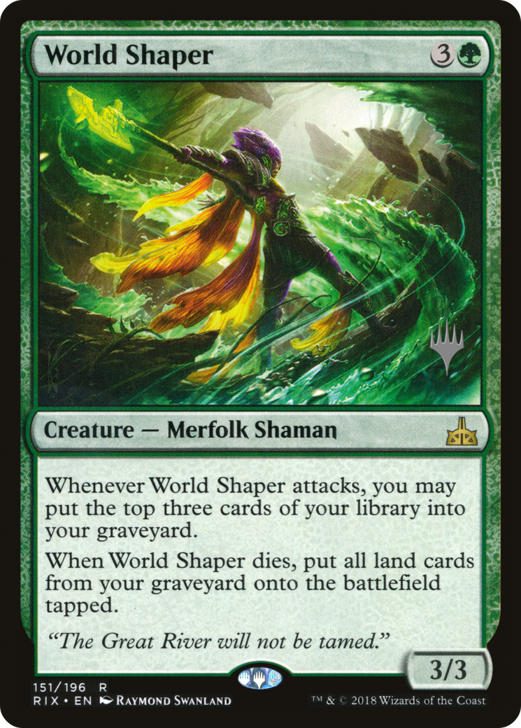 World Shaper (PPM20-151P) - Rivals of Ixalan Promos (Promo Pack)