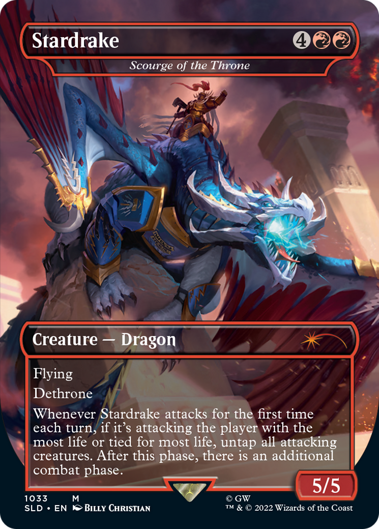 Scourge of the Throne (SLD-1033) - Secret Lair Drop / Stardrake