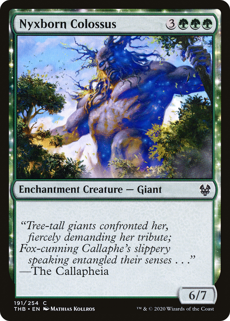 Nyxborn Colossus (THB-191) - Theros Beyond Death Foil