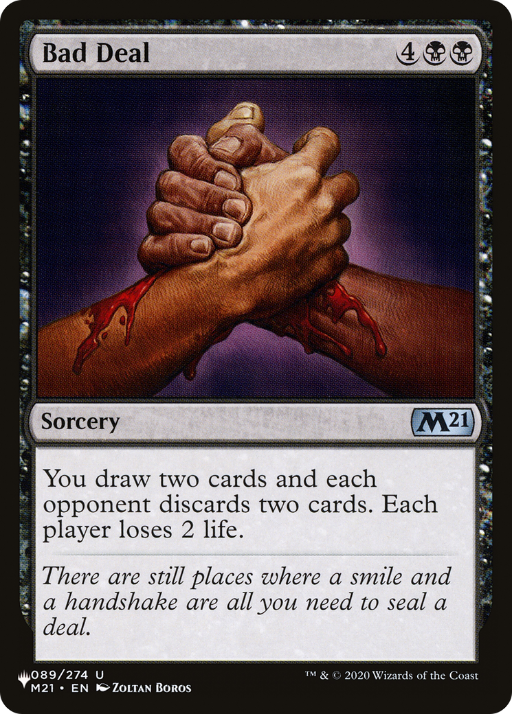 Bad Deal (LIST-M21-89) - The List