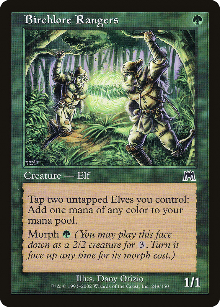 Birchlore Rangers (ONS-248) - Onslaught Foil