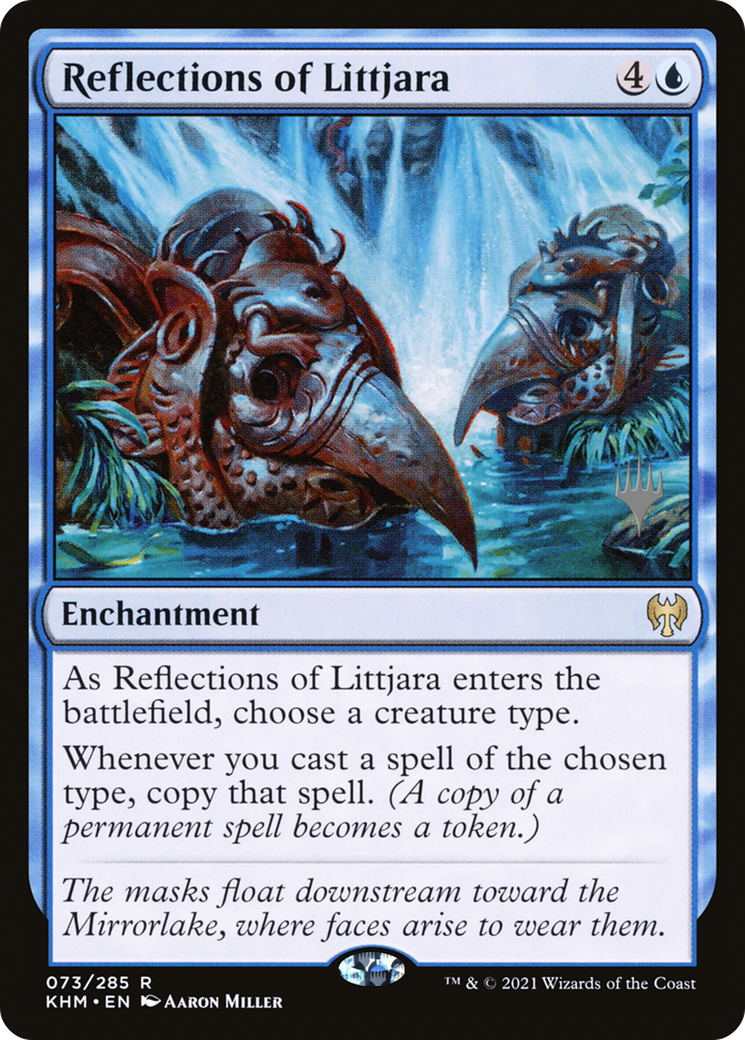 Reflections of Littjara (PPKHM-73P) - Kaldheim Promos (Promo Pack)