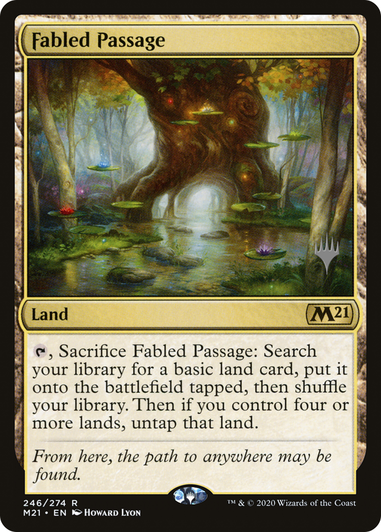 Fabled Passage (PPM21-246P) - Core Set 2021 Promos (Promo Pack)