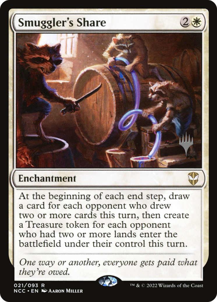 Smuggler's Share (PPSNC-021) - New Capenna Commander Promos Foil (Promo Pack)