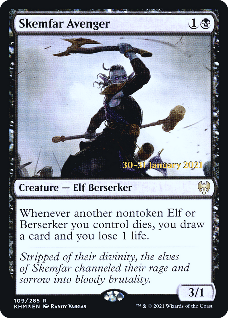 Skemfar Avenger (PRE-109S) - Kaldheim Promos (Prerelease) Foil