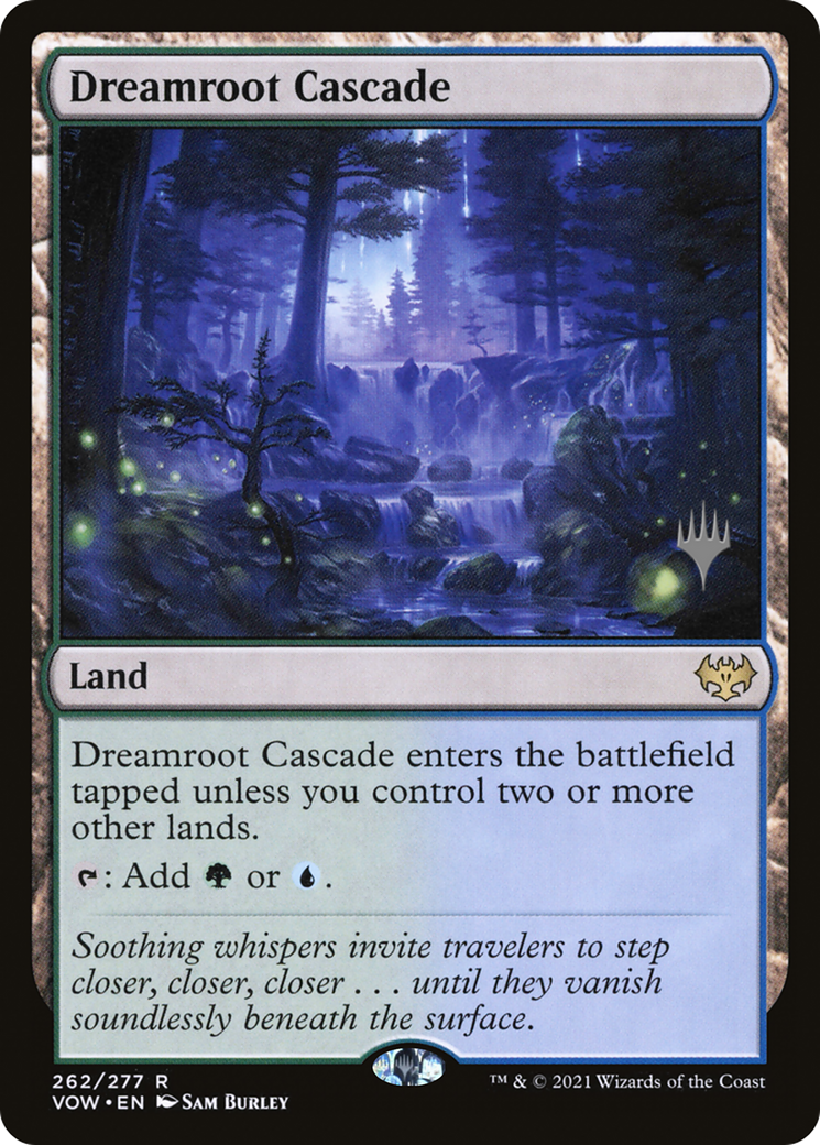 Dreamroot Cascade (PPDMU-262P) - Innistrad: Crimson Vow Promos (Promo Pack)