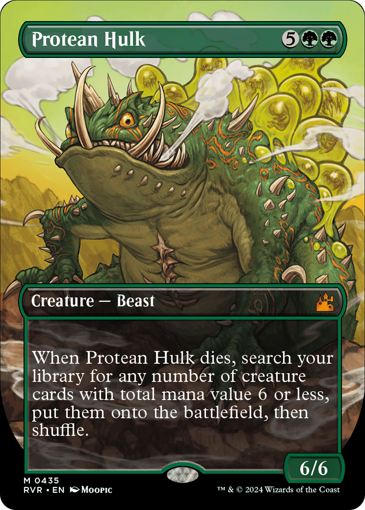 Protean Hulk (Anime Borderless) (RVR-435) - Ravnica Remastered (Borderless)