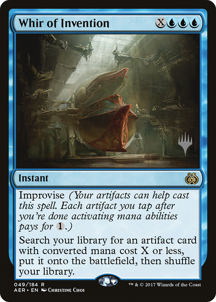 Whir of Invention (PPZNR-49P) - Aether Revolt Promos (Promo Pack)