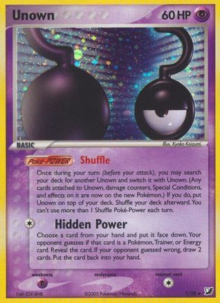 Unown (?) - Unseen Forces Holofoil