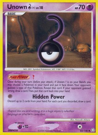 Unown (?) (82/146) - Legends Awakened Reverse Holofoil - Uncommon