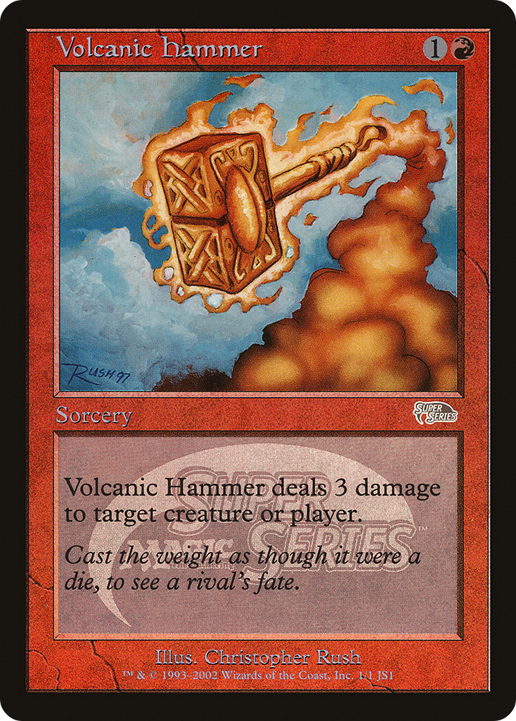 Volcanic Hammer (PSUS-007) - Junior Super Series Foil