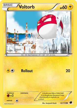 Voltorb (32/116) - Plasma Freeze - Common