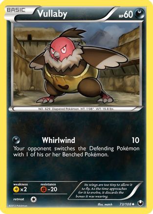 Vullaby 073 - Dark Explorers Reverse Holofoil - Uncommon