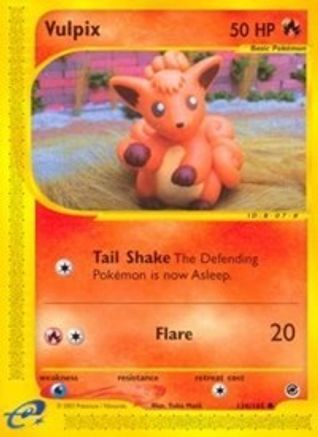 Vulpix 136/165 - Expedition Normal - Common