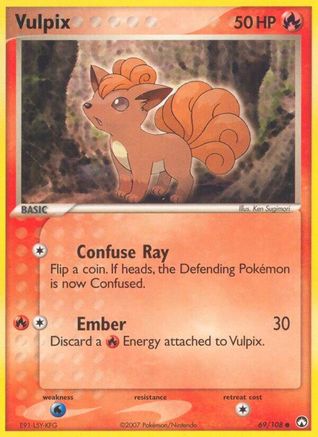 Vulpix - 069/108 - Power Keepers Normal