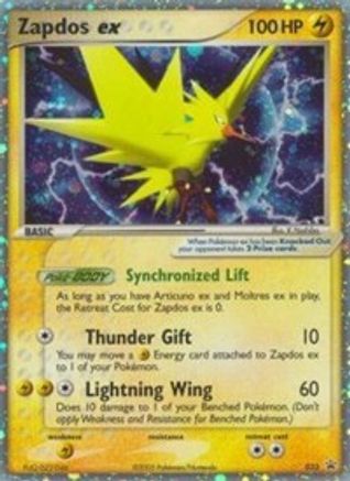 Zapdos ex 033/40 - Nintendo Promos Holofoil - Promo