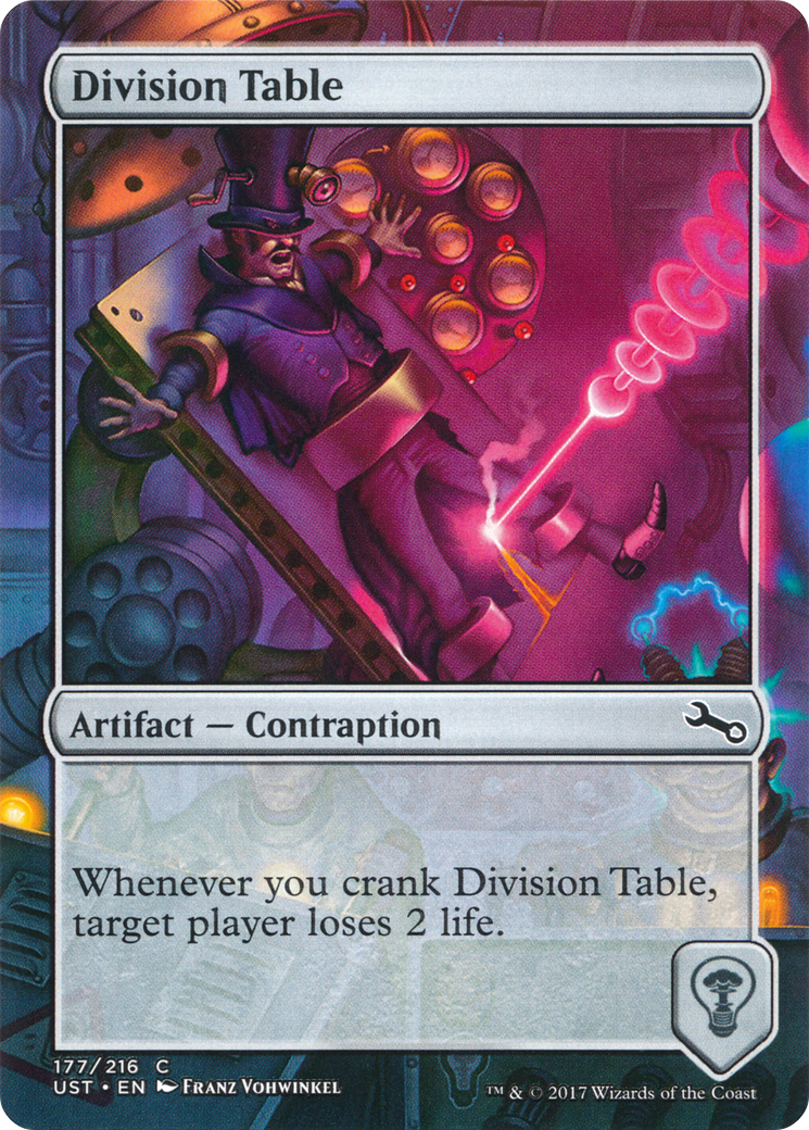 Division Table (Borderless)(UST-177) - Unstable Foil