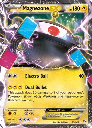 Magnezone EX 035/106 - XY Flashfire Holofoil - Ultra Rare