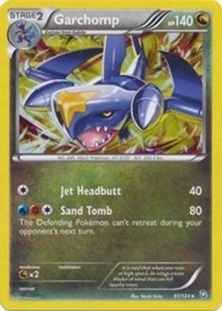 Garchomp 091/124 - Deck Exclusives Holofoil - Holo Rare