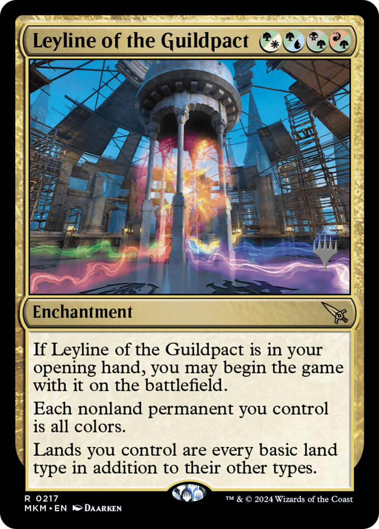 Leyline of the Guildpact (PPMKM-217) - Murders at Karlov Manor Promos (Promo Pack)