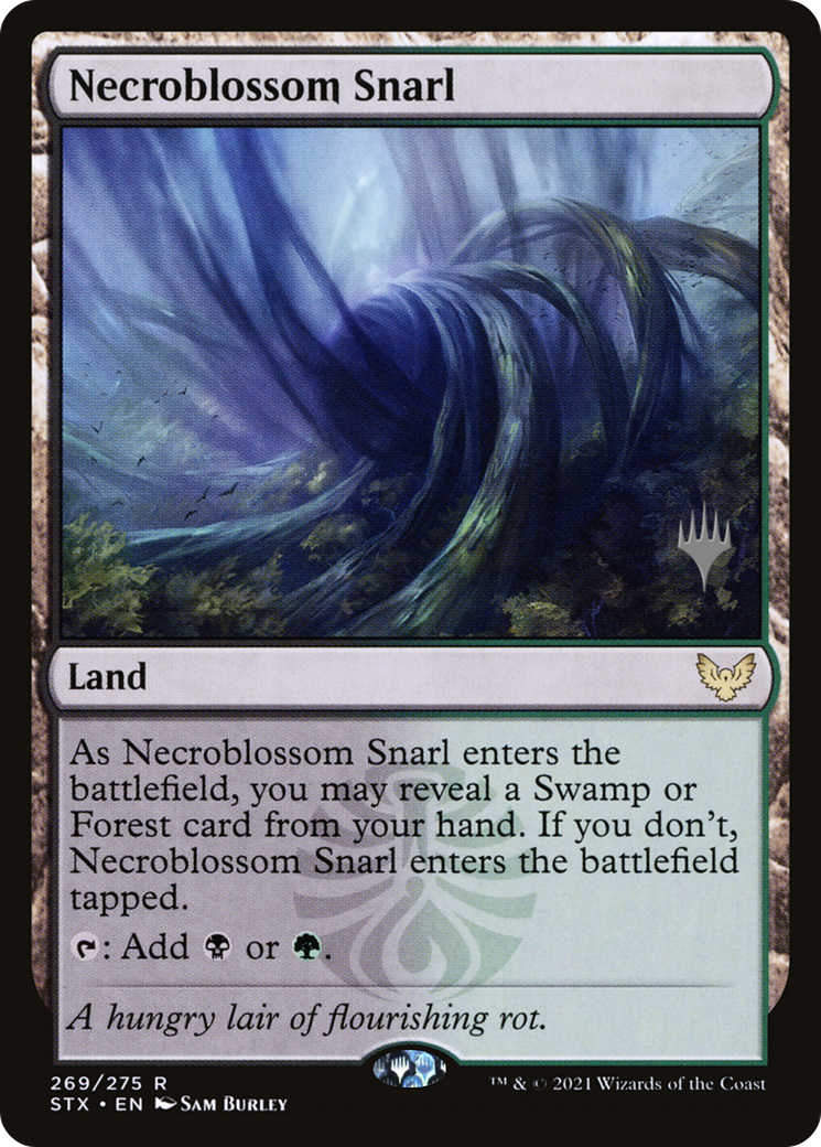 Necroblossom Snarl (PPSTX-269) - Strixhaven: School of Mages Promos (Promo Pack)