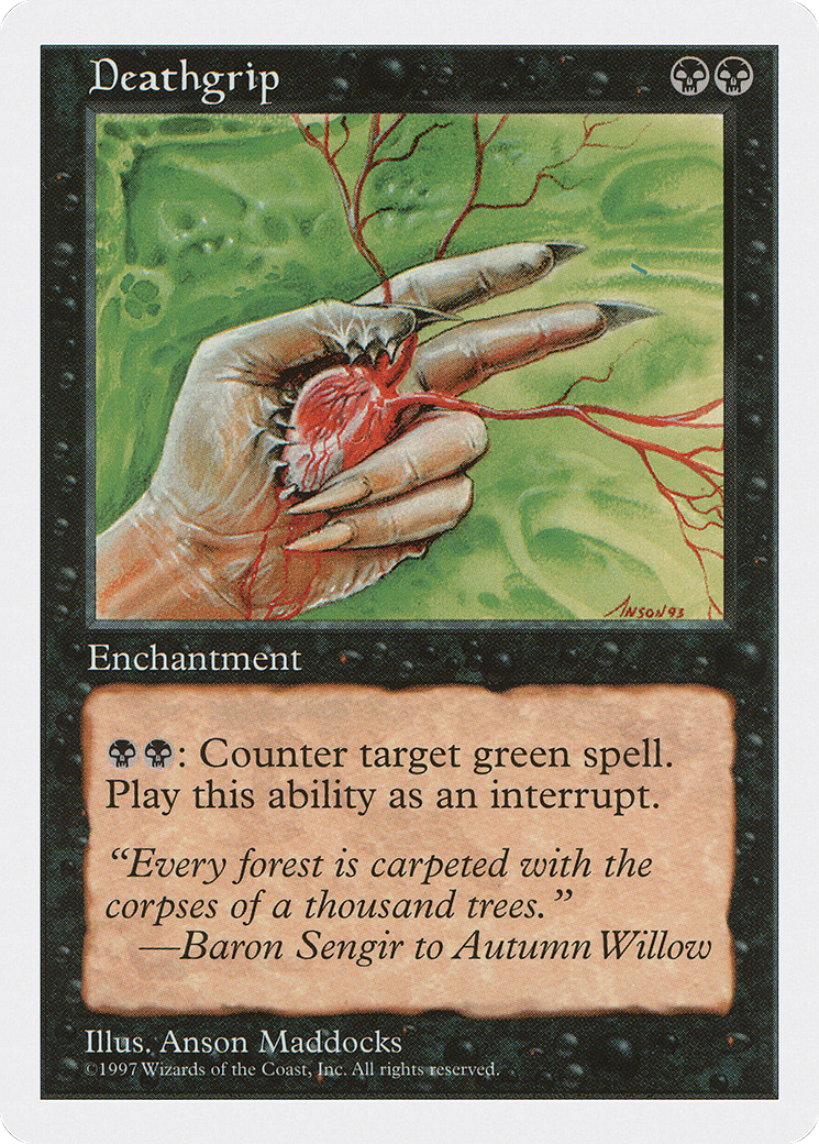 Deathgrip (5ED-) - Fifth Edition