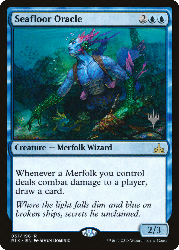 Seafloor Oracle (PPM20-51P) - Rivals of Ixalan Promos (Promo Pack)