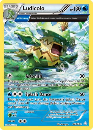 Ludicolo (Alpha) 037/160 - XY Primal Clash Normal - Rare