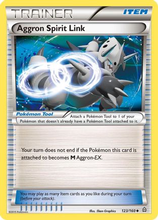 Aggron Spirit Link 123 - XY Primal Clash Normal - Uncommon