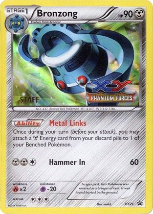 Bronzong XY21 - XY Promos Holofoil - Promo