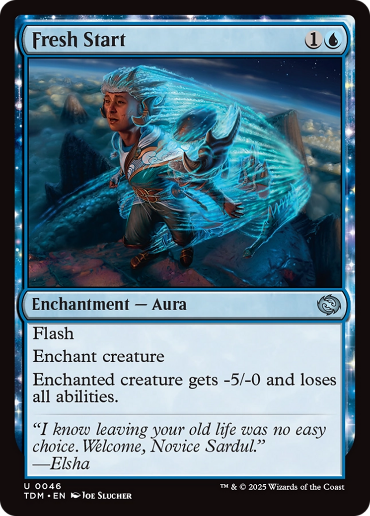 Fresh Start (TDM-046) - Tarkir: Dragonstorm Foil