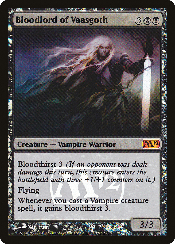 Bloodlord of Vaasgoth (PRE-82★) - Magic 2012 Promos Foil