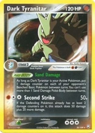 Dark Tyranitar 020/109 - Deck Exclusives Holofoil - Holo Rare