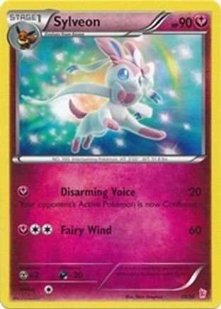 Sylveon (#Non-Holo) (15) - XY Trainer Kit Sylveon & Noivern - Common