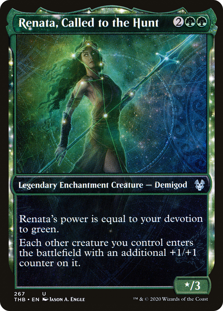 Renata, Called to the Hunt (Showcase) (THB-267) - Theros Beyond Death: (Showcase)