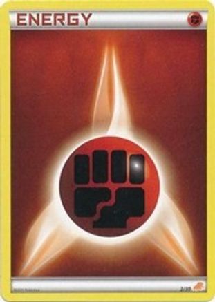 Fighting Energy (#8) 008 - BW Trainer Kit Excadrill & Zoroark Normal - Common