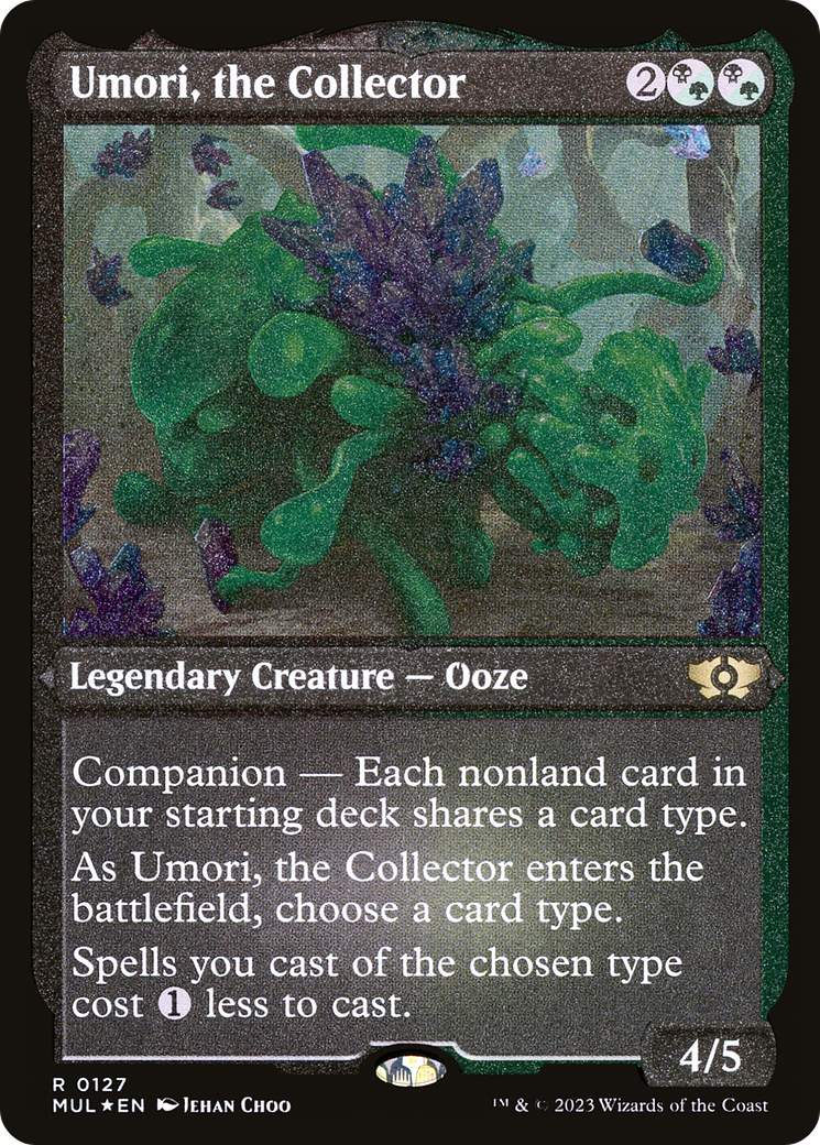 Umori, the Collector (Foil Etched) (MUL-127) - Multiverse Legends: (companion) Etched Foil