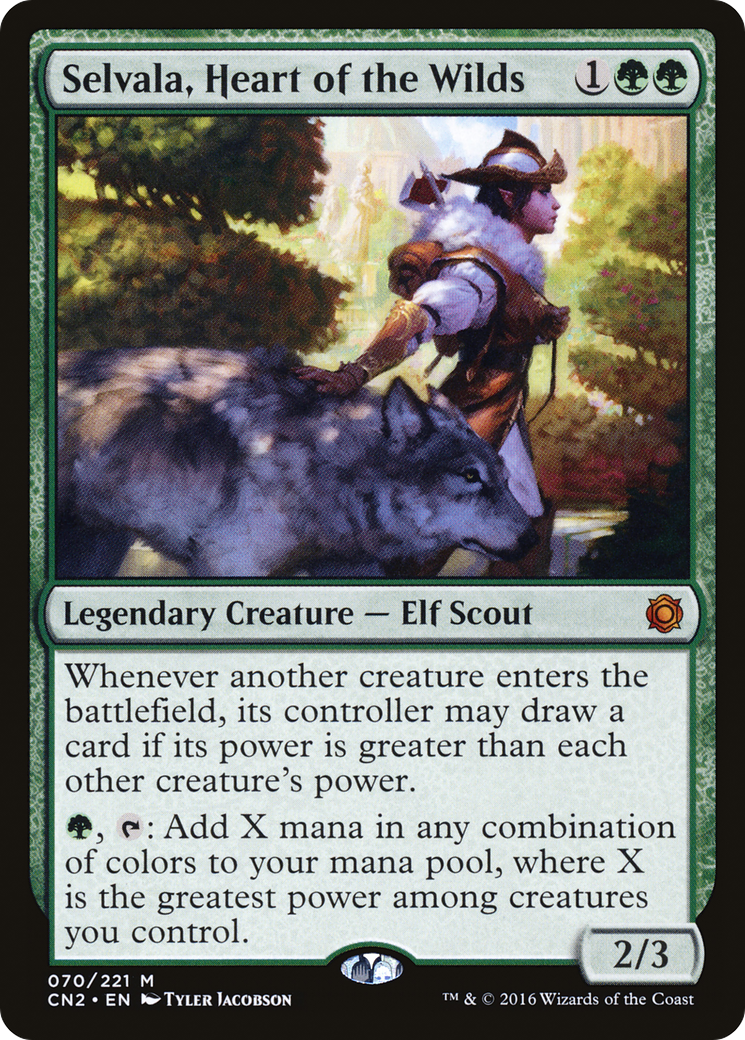 Selvala, Heart of the Wilds (CN2-070) - Conspiracy: Take the Crown