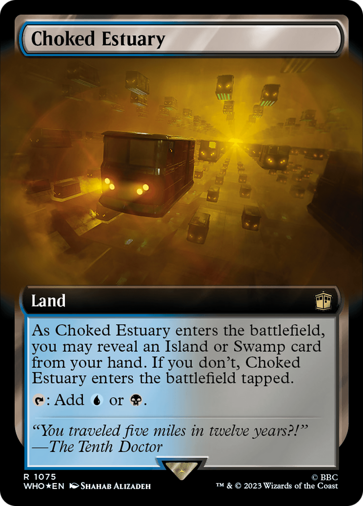 Choked Estuary (WHO-1075) - Doctor Who: (Extended Art) Foil