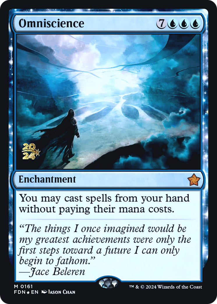 Omniscience (FDN) (PRE-161) - Foundations Promos Foil