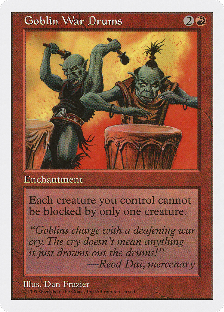 Goblin War Drums (5ED-) - Fifth Edition