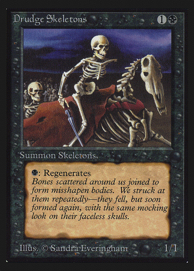 Drudge Skeletons (IED-107) - Intl. Collectors' Edition