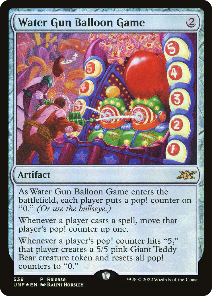 Water Gun Balloon Game (LARP-538) - Unfinity Foil (Release)