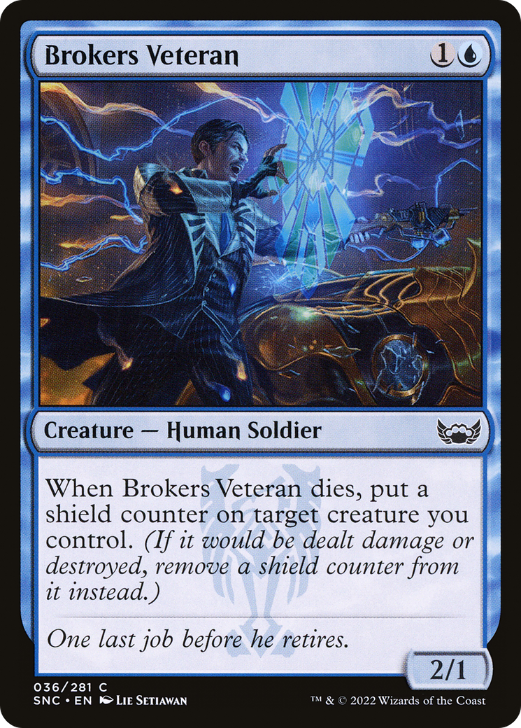 Brokers Veteran (SNC-036) - Streets of New Capenna Foil