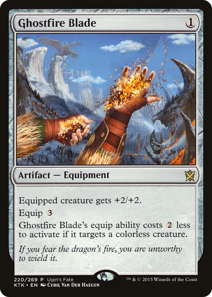Ghostfire Blade (UGIN-220) - Ugin's Fate