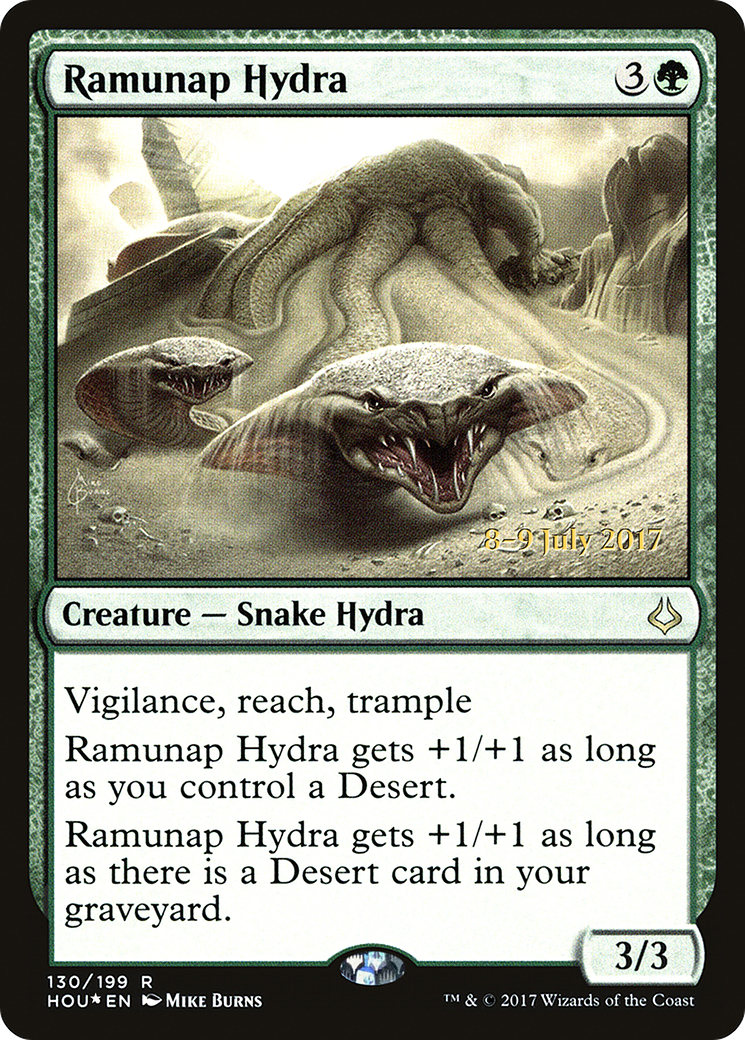 Ramunap Hydra (PRE-130S) - Hour of Devastation Promos (Prerelease) Foil