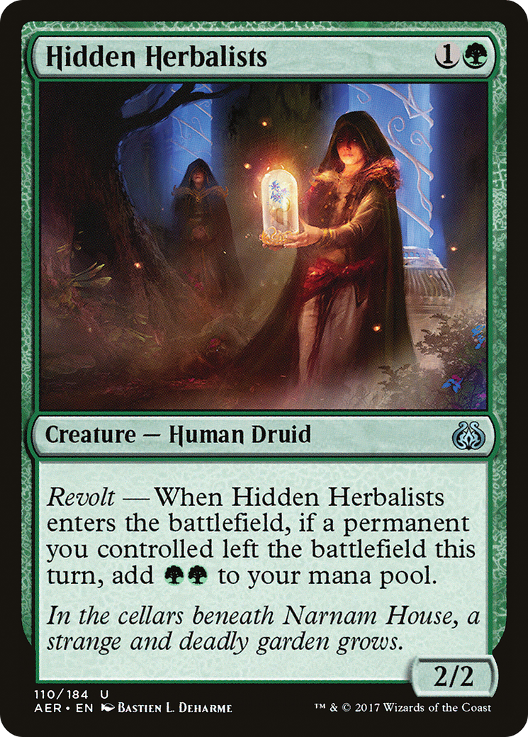 Hidden Herbalists (AER-110) - Aether Revolt Foil